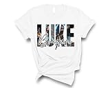 ORELET Luke Country Music T-Shirt, Western Concert Tee, T-Shirts for Country Music Tour for Women, Western Music Fan Shirt (White, Adult Large)