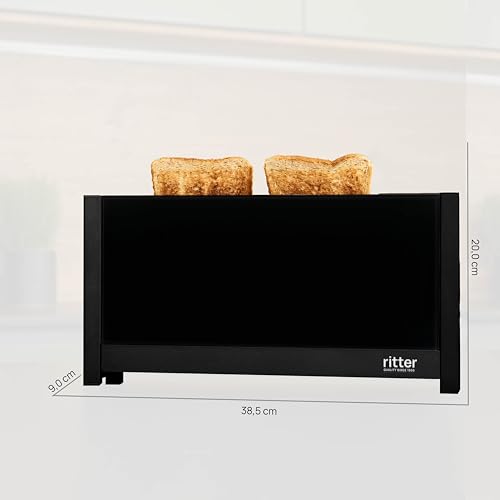 Ritter Volcano 5-2 slice(s) toaster 950W - black - Image 2