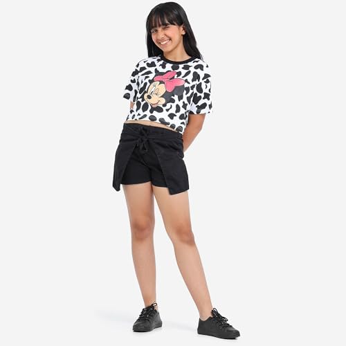 Image of BONKIDS Girls Tshirt (BON9508 6-7Y) White /Black