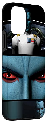 Coque iPhone 12 mini Star Wars Thrawn avec yeux rouges pour smartphone Apple - 3