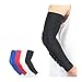 HZTRLNVBK Elbow Brace 1Pcs Elbow Pads Compression Sleeves Men Women Arm Sleeve with Pad for Basketball Football Compression Gloves(6,XL)