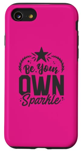 Own Sparkle Stars ���`�x�[�V�����X�e�[�g�����g Funny Be Your �X�}�z�P�[�X iPhone SE (2020) / 7 / 8 �p