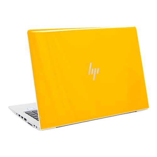 HP Laptop 14 Zoll, Notebook 14 Zoll, EliteBook 840 G5, i5-8250U, 16GB RAM DDR4, 512GB SSD, QWERTZ Tastatur beleuchtet, Laptop Windows 11, 2 Jahre Garantie (Renewed) (Gloss Signal Yellow)