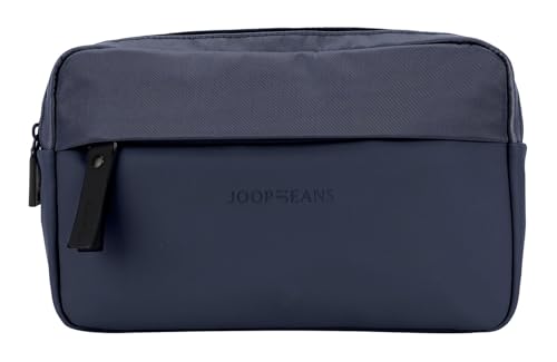 JOOP! Atessa Lino Hipbag Darkblue, petit sac de hanche haut de gamme en lin
