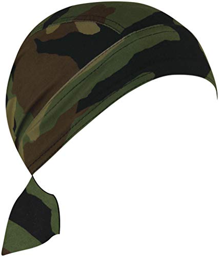 Zanheadgear Sportflex Flydanna (Woodland Camo, One Size)