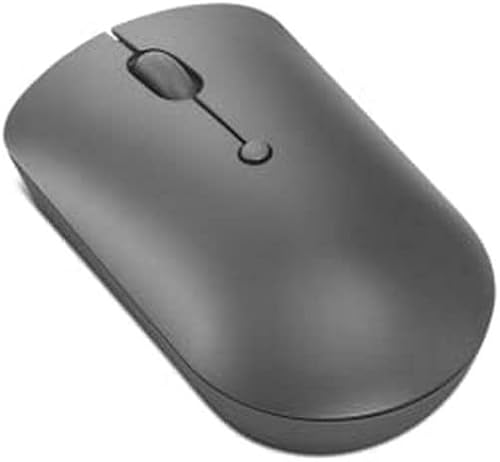 Lenovo Mouse inalámbrico 540 para PC, laptop, computadora con Windows o Chrome OS - Receptor de emparejamiento inalámbrico USB-C de 2.4 GHz - Tamaño