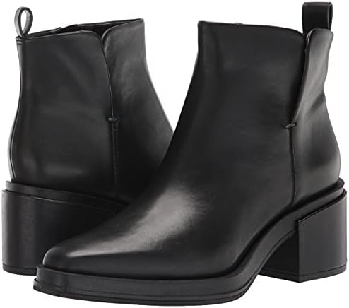 Franco Sarto Womens Dalden Block Heel Ankle Bootie Black Leather 8 M | Image 6