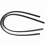 4PCS 28inch 6mm Windshield Wiper Refills, Universal Car Rubber Frameless Windshield Wiper Blade Refill Accessories