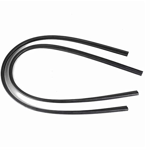 4PCS 28inch 6mm Windshield Wiper Refills, Universal Car Rubber Frameless Windshield Wiper Blade Refill Accessories