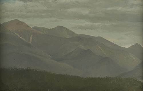 Montagnes du New Hampshire poster Albert Bierstadt impression sur toile salon 60x90cm