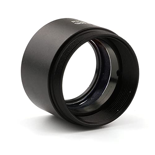 Microscope One Group 2 Pieces of Glass Mount On M28x0.6 Telescope 2X Barlow Lens