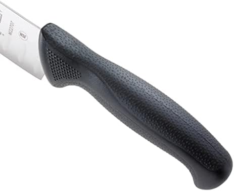 Mercer Culinary M22707 Millennia Santoku Knife with Granton Edge, 7-Inch - Grey/black
