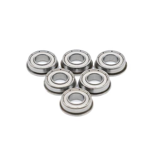 Cojinetes de bolas de ranura profunda MF148ZZ rodamiento brida miniatura 8x14x4 6