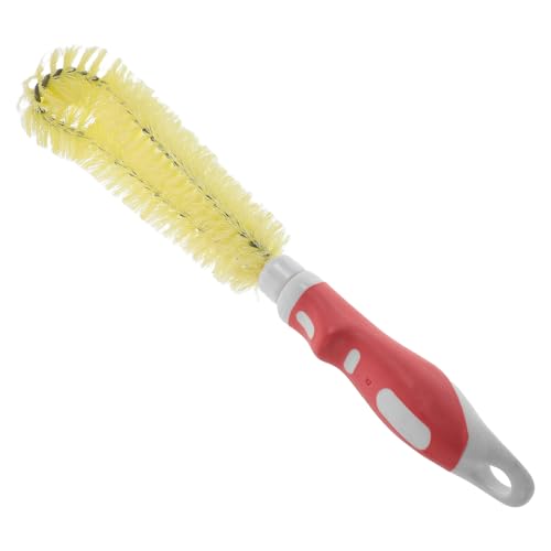 ANDRESLAD Cepillo Extensible para Botellas con Cabezal Ajustable Limpiador Suave y Flexible para Biberones Tazas Botellas de Agua y Cafeteras Herramienta Duradera para Limpieza Eficaz