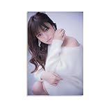 深田恭子セクシーなポスター (1) クール 壁アート キャンバス パネル オフィス装飾 ぶら下がる 版画 ギフト16x24inch(40x60cm)