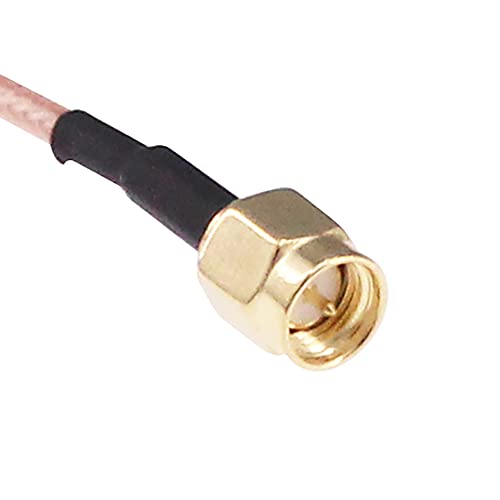3 cables coaxiales RF SMA macho a SMA macho 50cm miniatura 4