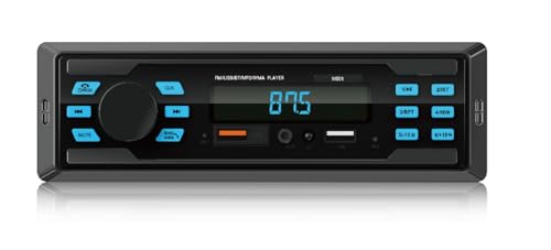 Radio para Auto Bluetooth Single DIN con Control y Manos Libres miniatura 1