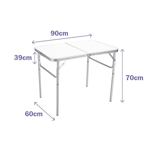 Table pliable 90 x 39 cm multicouleur pour camping et balcon - 3