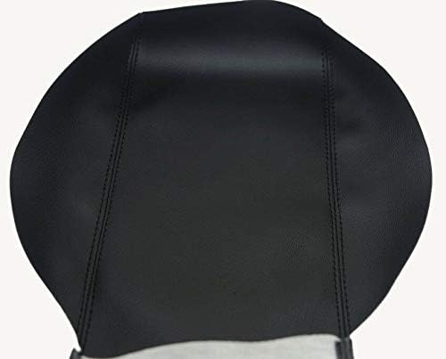 Miniatura 2 de Para Hyundai Genesis Coupe 2010  2013 Cubierta de la tapa de la consola central de cuero negro real (solo piel)