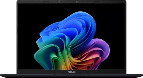 Image of ASUS Vivobook 14, Snapdragon X, 14 Inch, 16GB RAM, Quiet Blue, 512GB SSD, Windows 11 Home, Copilot+ PC, Qualcomm Adreno