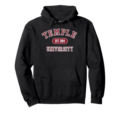 Temple Owls Varsity Logo Officially Licensed Pullover Hoodie