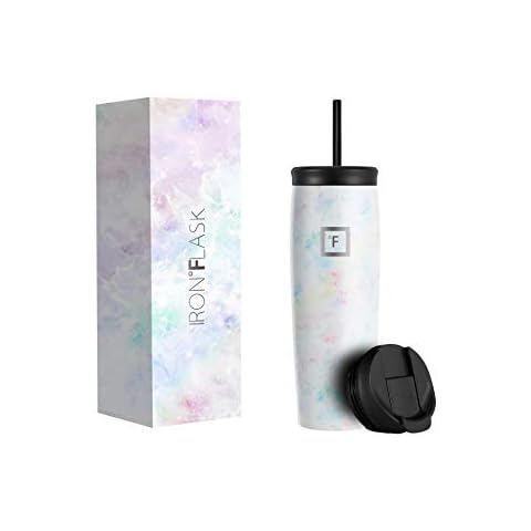 IRON °FLASK Nomad Tumbler with Two Lids Cover