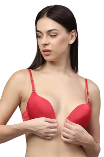 Image of Quttos PrettyCat Printed Front Open Underwire Sexy Pushup Bra
