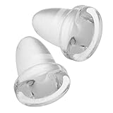 VERDANVERSE 2 Stück Glas Teekannen Ausgießer Stopper Dekorativer Deckel Luftdicht Frischeerhalt...