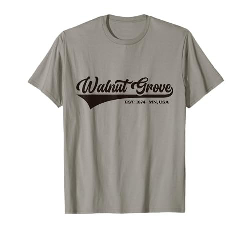 Walnut Grove Minnesota USA est. 1874, Retro Vintage T-Shirt