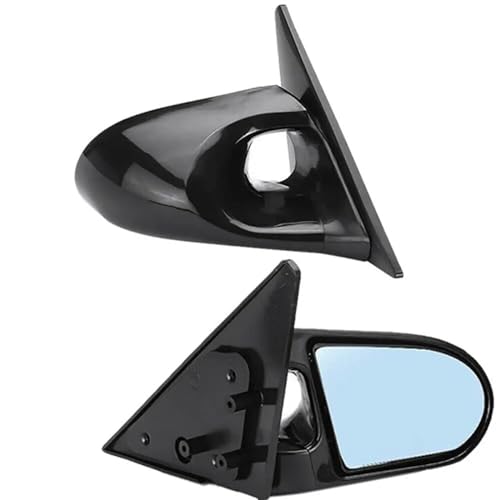 Espejo retrovisor ajustable manualmente para coche Civic EG negro antiarañazos
