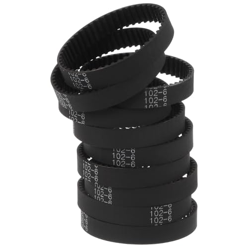 Correa de distribución 2GT 102mm de largo y 6mm de ancho para impresoras 3D uxcell 10 unidades