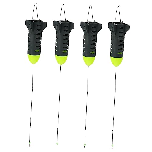 BESPORTBLE 4 Pçs Gaiolas De Isca Para Suportes De Isca De Pesca Alimentadores De Pesca Suprimentos D