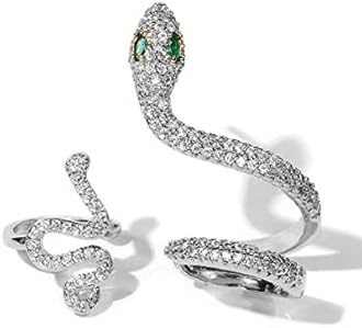 Vercret Gold Cuff Earrings for Women Cartilage Ear Cuff CZ Adjustable Ear Clip Wrap Around Earring No Piercing