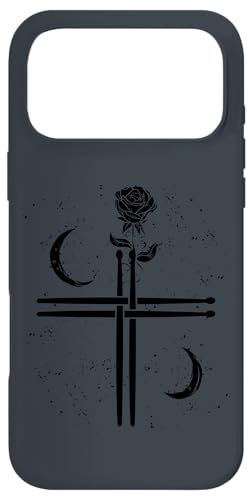 Drummer Occult-Gothic Drum-Sticks. �h���}�[�M�t�g �X�}�z�P�[�X iPhone 17 Pro Max �p