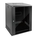 Salva spazio del pavimento valuabile: 15U montaggio a parete server cabinet Dimensioni: 45D x 55W x 75H centimetres