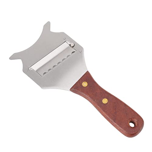 Trancheuse à Truffes En Acier Inoxydable, Rasoir à Truffes Et Chocolat Avec Manche En Bois Ergonomique, Rasoir à Fromage Râpe Bigoudi