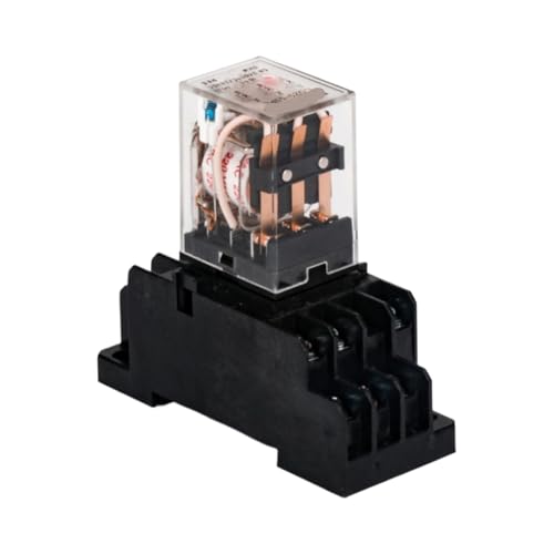 Relais intermédiaire 8 broches AC 12V pour circuits électriques - 4