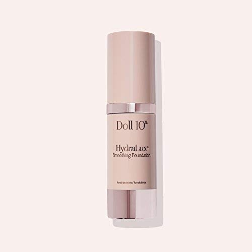 Doll 10 HydraLux Smoothing Foundation - Skin Improving Anti-Aging Vegan Makeup
