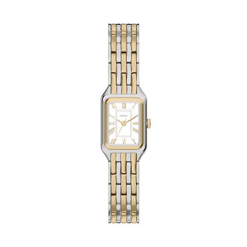 Fossil Women's Raquel Mini Three-Hand Two-Tone Stainless Steel Watch (Model: ES5468)