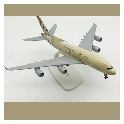 Modelo de avión A380 Airbus de aleación de 20cm coleccionable 2
