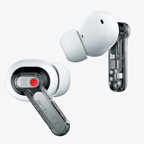Nothing Ear (3) Wireless Earbuds Super Mic 45dB Hybrid Active Noise Cancelling Bluetooth Headphones Hi-Res 6 Mics, 12mm Dynamic Bass Boost, Dual Connect ANC Sport Ear Buds for iPhone Android, White by Nothing - Image 5