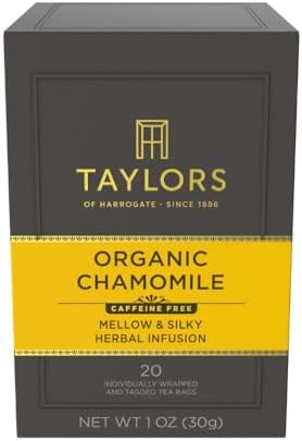 Taylors of Harrogate Organic Chamomile Tea, 20 Tea Bags