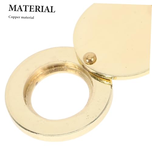 POPETPOP 2 piezas Mirilla de puerta de cobre cubierta de privacidad para protección elegante para seguridad y estilo mejorado miniatura 3