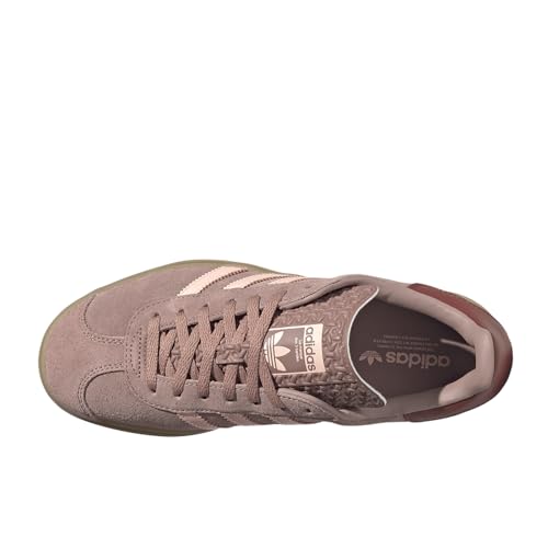 Image of adidas Womens Gazelle Bold Lace Up Sneakers Shoes Casual - Brown