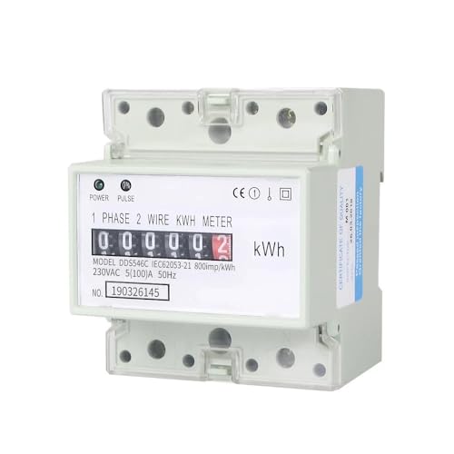 Compteur d'énergie électrique monophasé DDS546C pour diviser vos factures d'énergie