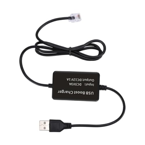 Adaptador de corriente para detector de radar cable USB Rj11 y DC 3.5 para conector de coche