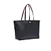 Lacoste Women's Anna Zipped Tote, Abimes Black/Petunia Red, One Size