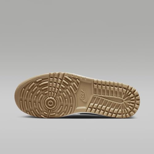 Nike Air Jordan 1 Low G Golf Shoes (DD9315-006, Wolf Grey/White/Gum Medium Brown/Iron Grey) Size 52