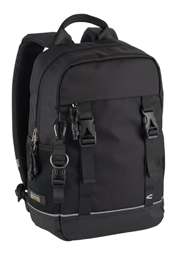 camel active zaino per laptop con scomparto per laptop Connect Backpack Black nero