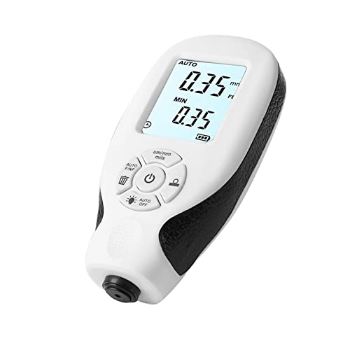 Calibrador Digital de Espesor de Recubrimiento HW-300, Rango 0-2000 μm, Resolución 0,01 mm, para Pintura Automotriz y Revestimientos Metálicos miniatura 1